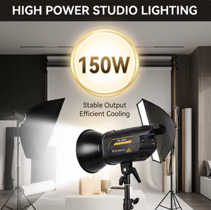 YM-300 Bi Professional Photographic Lighting 3200-7000K 3 Color Temperature Adjustable Light for Broadcast Fill Light