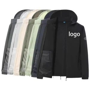 Outdoor Summer UV Protection Ice Silk Coat for Men and Women Anti-Ultraviolet Quick-Drying Sports Clothing UPF50+