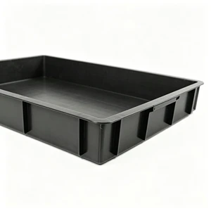 Cleanroom Conductive Anti-static Anti Static Memory Safe Container Antistatic Thermoforming Plastic Tray Esd Tote Box