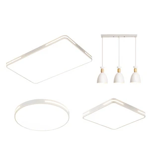 Whole-House Lighting Package Set for Three-Bedroom Two-Living-Room Apartments Modern Minimalist LED Ceiling Lights Tmall Genie