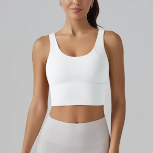 Running Spandex Personalized Yoga Top Customized Sports Seamless Gym Quick Dry Backless Short Sleeve Yoga Top