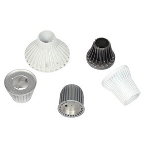 Outdoor Waterproof IP66 Aluminium Die Cast LED Light Housing Slim Heat Sink High Bay Light Empty Frame Casting Services Product