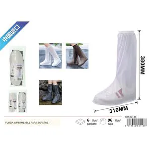 T43-44 Waterproof Safety Shoe Cover Rain Gear Boot Cover for Work and Outdoor Activities