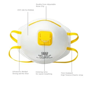 High Quality Mask with Valve for Personal Protection Dustmaskffp1 Protective Ffp1masks