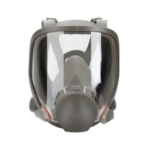 Hot Selling Silicone Personal Protective Equipment Respirator 6800 Gas Full Face Mask with Double Filter