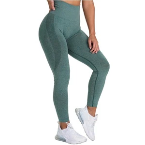 Women's Seamless High Waist Fitness Sports Tights Yoga Pants Leggings Scrunch Bum Gym Leggings