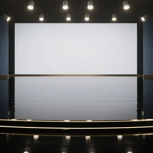 Mirror Series Industrial Design PVC Adhesive Dance Flooring with Graphic Design