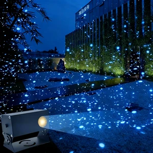 Outdoor Ambient Gobo Logo Light Dynamic Decoration Spotlights Firefly Advertising Led Waterproof Laser Projection Lamp