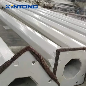 Belt/Road Public Infrastructure Project Custom OEM ODM Hot Dip Galvanized Steel 6m 8m 10m 12m Road Light Pole