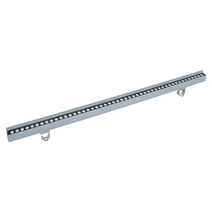 Outdoor Building Outline Lighting Aluminum Profile 6W 9W 18W RGB DMX LED Linear Facade Light Wall Washer 24V IP66