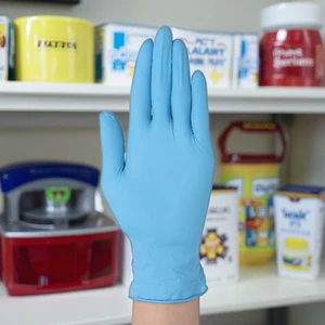 High Elastic Disposable Nitrile Gloves Thick Opera-length Silicone-free Powder-free Sterile Protective Safety Gloves for