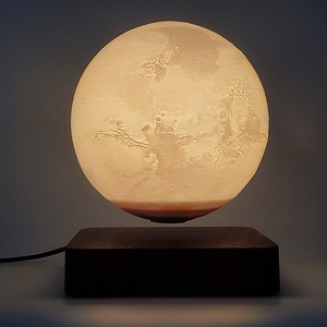 Moon Lamp Floating Mars Lamp Creative and Unique Gifts Table Lamp Home Decoration Levitating Mars Light