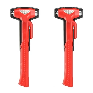 1PC Safety Hammer Emergency Escape Tool Glass Breaker Mountaineering and Camping Accessories Safety and First Aid Supplies