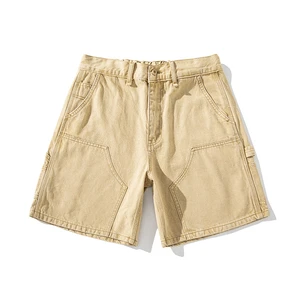 Manufacturer Wholesale 100% Cotton Custom Cargo Shorts Summer Vintage Men's Carpenter Shorts