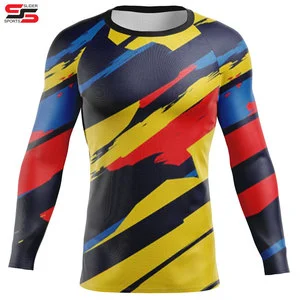 Rash Guard for Men Women Quick Dry Sun Protection Clothing Sun protection Skin Clothing Breathable Compression Shirt