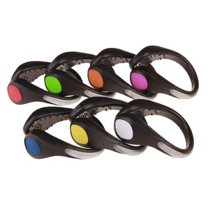 Hot Sale Luminous Safety Night Running Shoe Clip Battery Sport Light Warning Outdoor Jogging Biking Cycling Safety Accessories