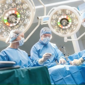 Yuda Advanced Ceiling LED Surgical Light Electric High-End Medical Shadowless Illumination Adjustable Brightness CRI 90