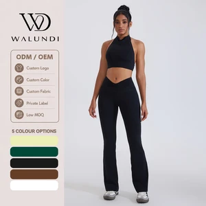Best-selling Yoga Sets Women's Breathable and Beautiful Yoga Wear High-quality Custom Solid Color Quick-dry Yoga Set