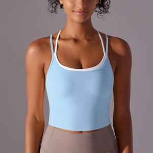 Professional Quality High Support Sports Bra For Women Quick Dry Customizable Solid Color Yoga Running Wear Sports Bra