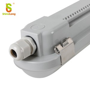 IP65 IK09 LED Emergency Battery 40W 3hrs High Efficacy Full PC Housing Tri-proof Light/Strip/Linear Light 2ft 3ft 4ft 5ft