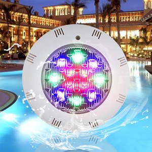 12v IP68 Floating Underwater LED Pond Lights Pond Decoration for Hot Tub, Baby Bathtub, Fountain, Disco Pool Party 80 SMD2835