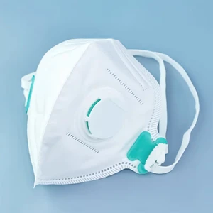 Fast Shipping KN95 Mask with Breather Valve 6layers Enhanced Filtration Non-woven Respirator EN149 Safety Mask