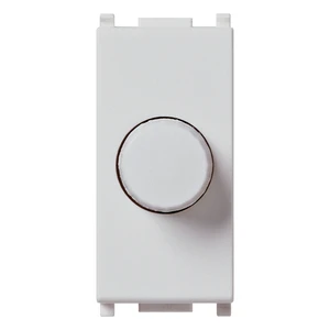Dimmer 230V 100-500W Rotary Switch White Wall Mount