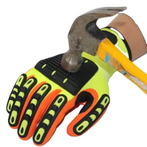 High Risk Work Glove Impact Reducing Safety Workwear Glove Extrication Rescue Glove