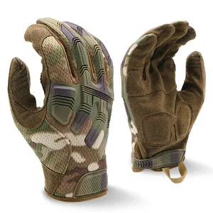 HuaRui 13G Polyester Spandex Safety Gloves Smooth Nitrile Coated Anti-Impact for Construction Economy Style