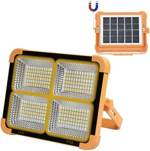 Solar Security Flood Lights LED IP66 Waterproof Motion Sensor for Garden Outdoor