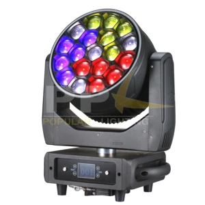 ADVANCED 19x80W Led Moving Head Light with High Quality, Perfect for Professional Lighting