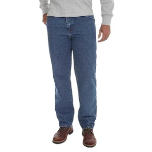 Custom Men's Jeans Fashion Vintage Straight Breathable Men's Pants & Trousers with Button Men Trousers Jeans
