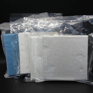 Electronic Industry Cleaning Anti Static Polyester Lint Free ESD Cleanroom Wipes