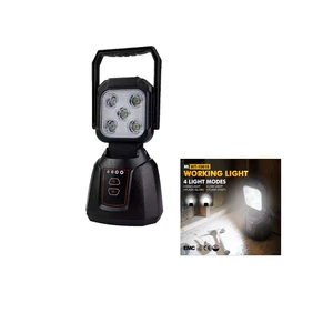 Portable Outdoor LED Emergency Lantern 24V Rechargeable Work Light with Handle New Condition