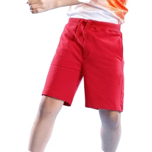 Youth Leisurewear Outdoor Bottoms Custom Logo 100% Cotton Breathable Elastic Waist Shorts for Boys Spring Casual Wear