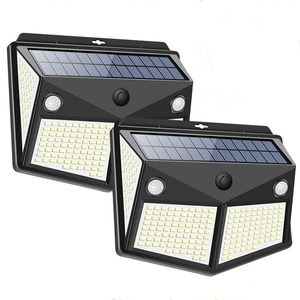 Outdoor Solar Lights Wireless 260 LED Motion Sensor Light Waterproof Solar Lamp Security Light for Yard Garage Garden Decoration