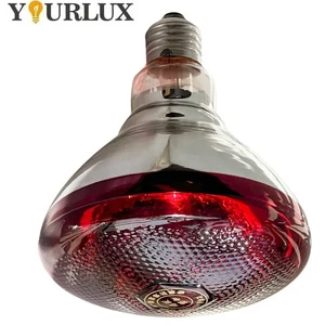 Red Light Resource Infrared Heat Bulb 150W 175w 250w 275w For Animals Chicken Pig