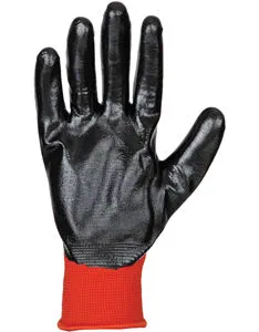 Nitrile-Coated Safety Gloves: EN388 Anti-Impact, Anti-Slip, Waterproof and Touchscreen Compatible