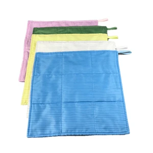 INDUSTRIAL use Washable Microfiber ESD Dust free Cloth Cleanroom Anti-static Rags
