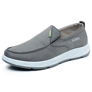Mesh Upper Men's Breathable Lightweight Durable Anti-Slip Summer Walking Jogging Shoes