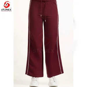 Hot Sale Women's Plus Size Stylish Trouser Drawstring 100% Cotton Breathable Quick Dry Comfortable Slim Fit Autumn Fast Shipping