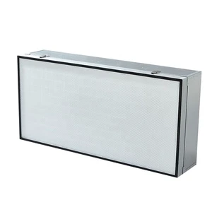 2x4ft H14 HEPA FFU Fan Filter Unit DC Motor 0.35-0.55m/s Laminar Flow New Condition ISO 5 Cleanroom Electronics Manufacturing
