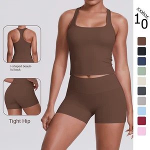Women's Breathable Plus Size Cross-Border Double-Sided Sanding Sports Underwear Shorts Solid Color Tight-Fitting Elastic Front