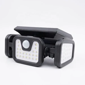 Modern Outdoor Solar Motion Sensor Wall Light LED Security Lamp for Home Garden Emergency Lighting