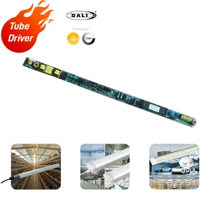 36W Triac Dimmable T8 LED Linear Tube Built-in Power Supply Internal Driver for Poultry & Cold Storage Warehouse