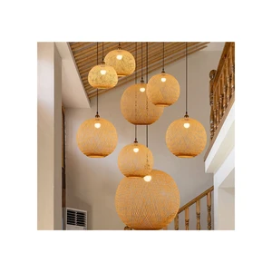 Direct Factory Bamboo Lamp for Room Decor Made in Vietnam Eco-Friendly High Quality