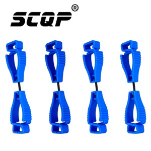Work Gloves Other Safety Products Wear-resistant and Corrosive Resistance Gloves Grabber Clips Wave Design Clip Gloves