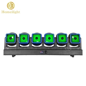 Homei Professional Stage Light 6x60w LED Beam Moving Head Infinite Rotation Moving Head