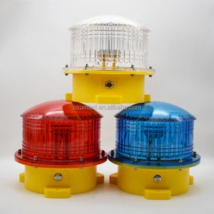 Osum RGB/Green LED Aviation Obstruction Helipad Elevated Taxiway Edge Lights Apron Lighting Airfield Lighting IP65 Rated 360