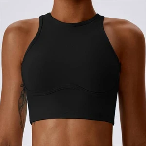 High sales Sports Bra for Women - Custom Gym Sport Bras with Contrast Color Design for Running and women's sports bra